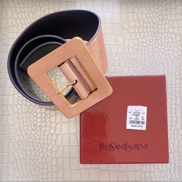 Yves Saint Laurent Accessories - AUTHENTIC Yves Saint Laurent oversized belt.